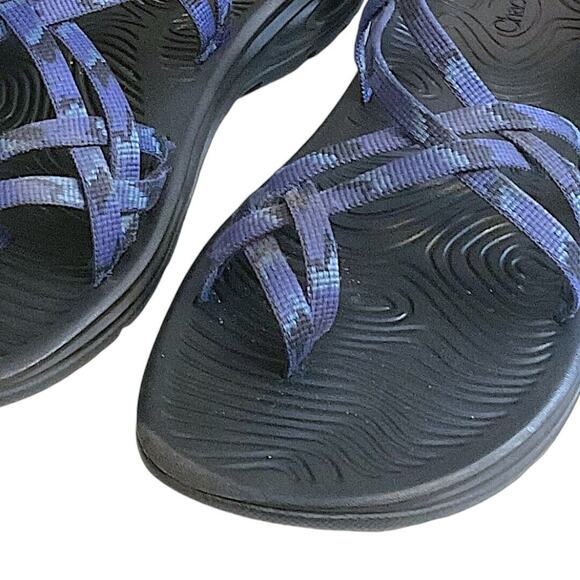 Chaco ZVolv X2 Women’s Size 9 Outdoor Sandals Tinge Blue Black Casual Hiking - Picture 11 of 11